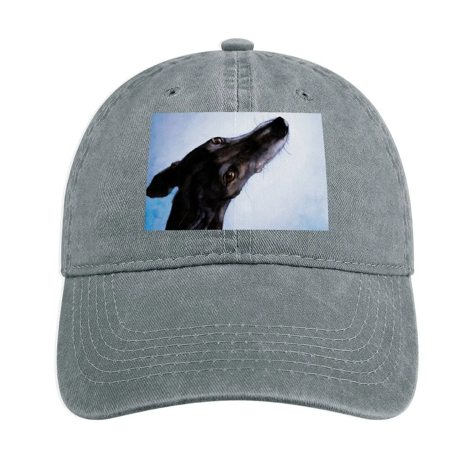 

Greyhound - Galgo Espaol - Always there Cowboy Hat Sports Caps Rave Hat Beach Icon Men'S Hat Women'S