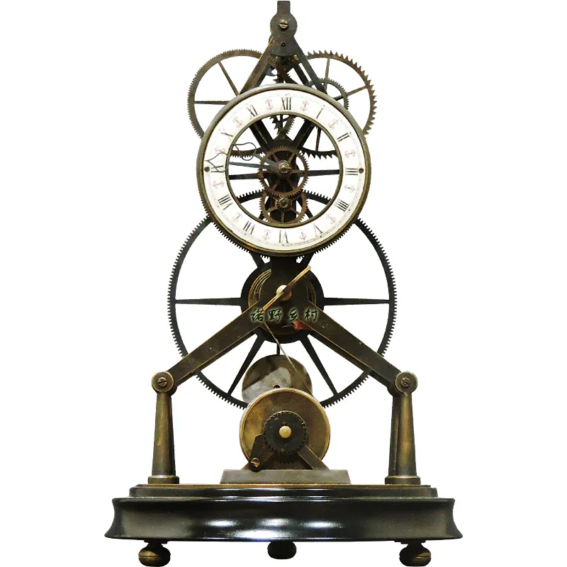 

Nordic Country Imported Vintage Mechanical Clock Crafts Coffee Shop Bar Villa Ornament
