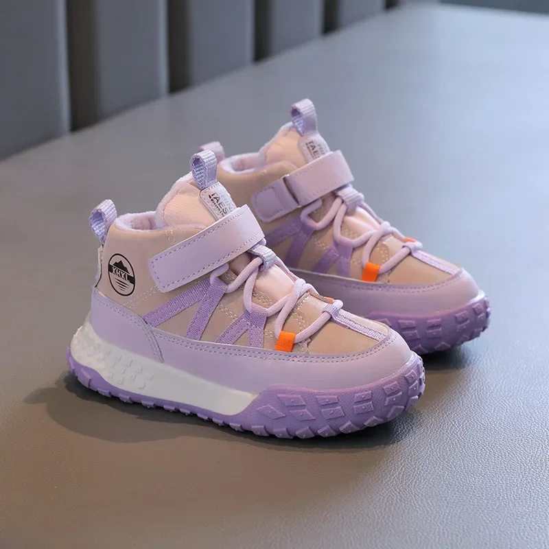 스포츠 겨울 어린이 운동화 소년 테니스 신발 소녀 운동화 어린이 신발 운동화 벨벳 신발 아동 운동화 G10101