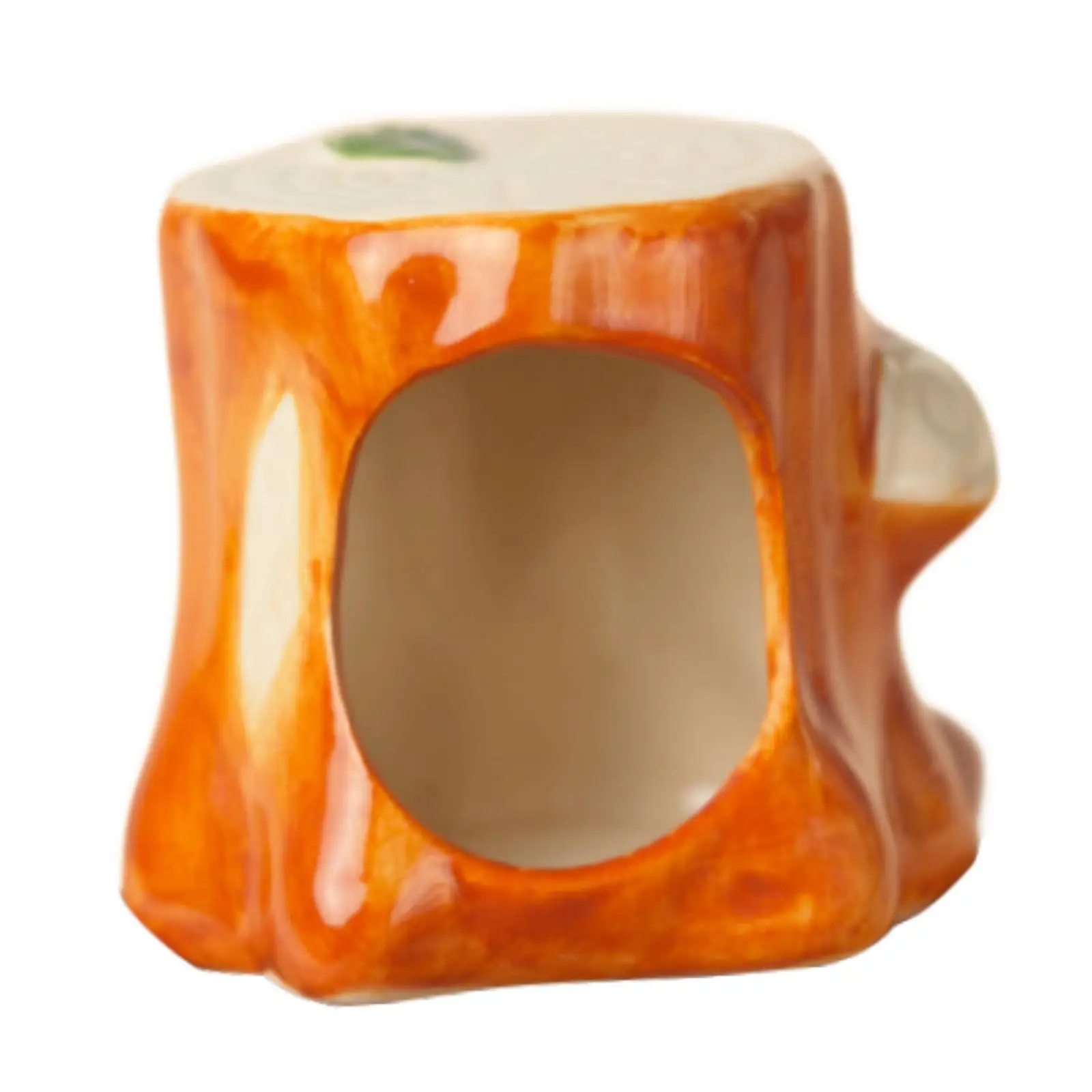 Ceramic habitat for hamster, rodent shelter, rats and squirrel playing space