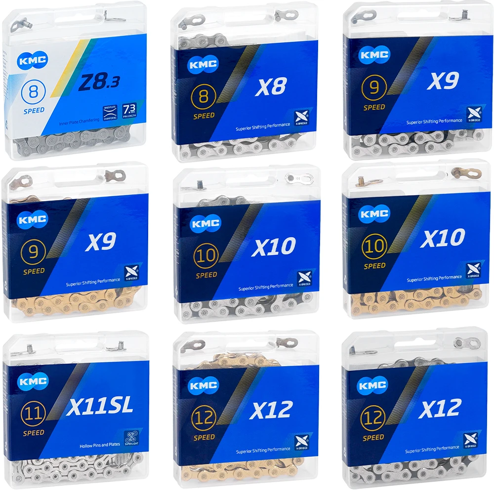 KMC Original Bicycle Chain X8 X9 X10 X11 X12 MTB Bicycle Chains 6 7 8 9 jpg