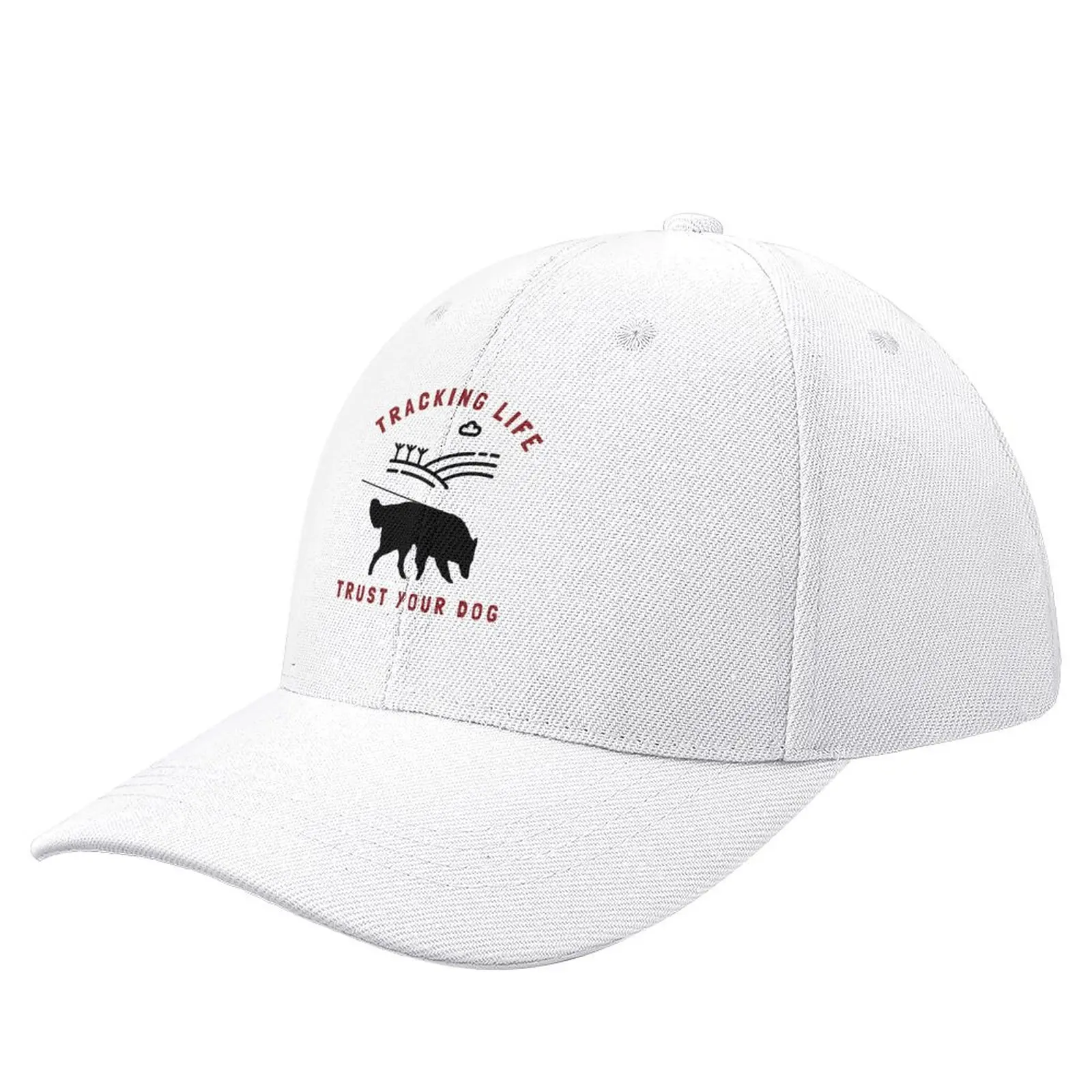 

Tracking Life, Trust Your Dog Tracking Training Belgian Shepherd Baseball Cap Snapback Cap Golf Hat Elegant Women's Hats Men's