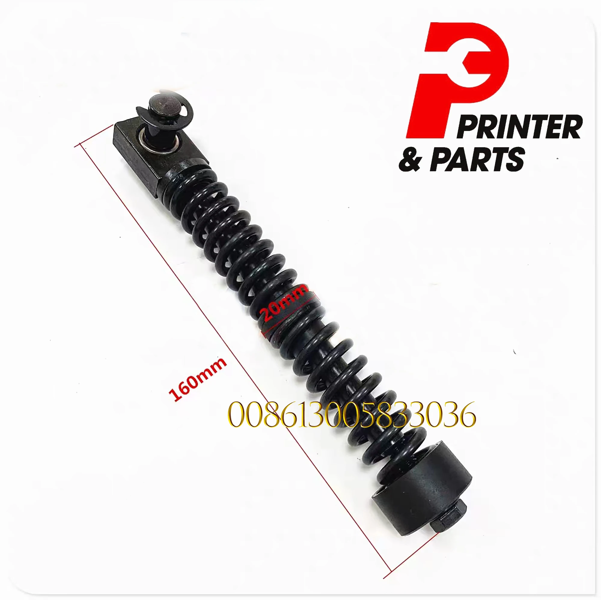 2 pieces Spring Rod For Heidelberg SM74 M2.005.023 Supporting Collar Offset Printing Machine M2.011.127 M2.011.119 MV.024.000