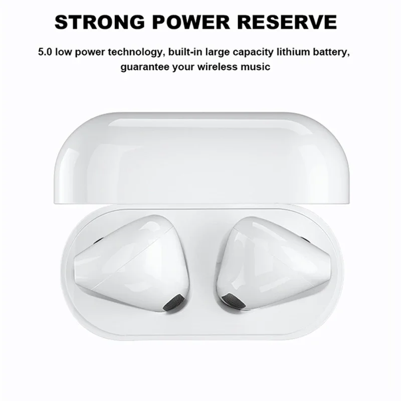 Pro 4 TWS Wireless Headphones Earphone Bluetooth-compatible 5.0 Waterproof Headset with Mic for Xiaomi iPhone Pro4 Earbuds 6