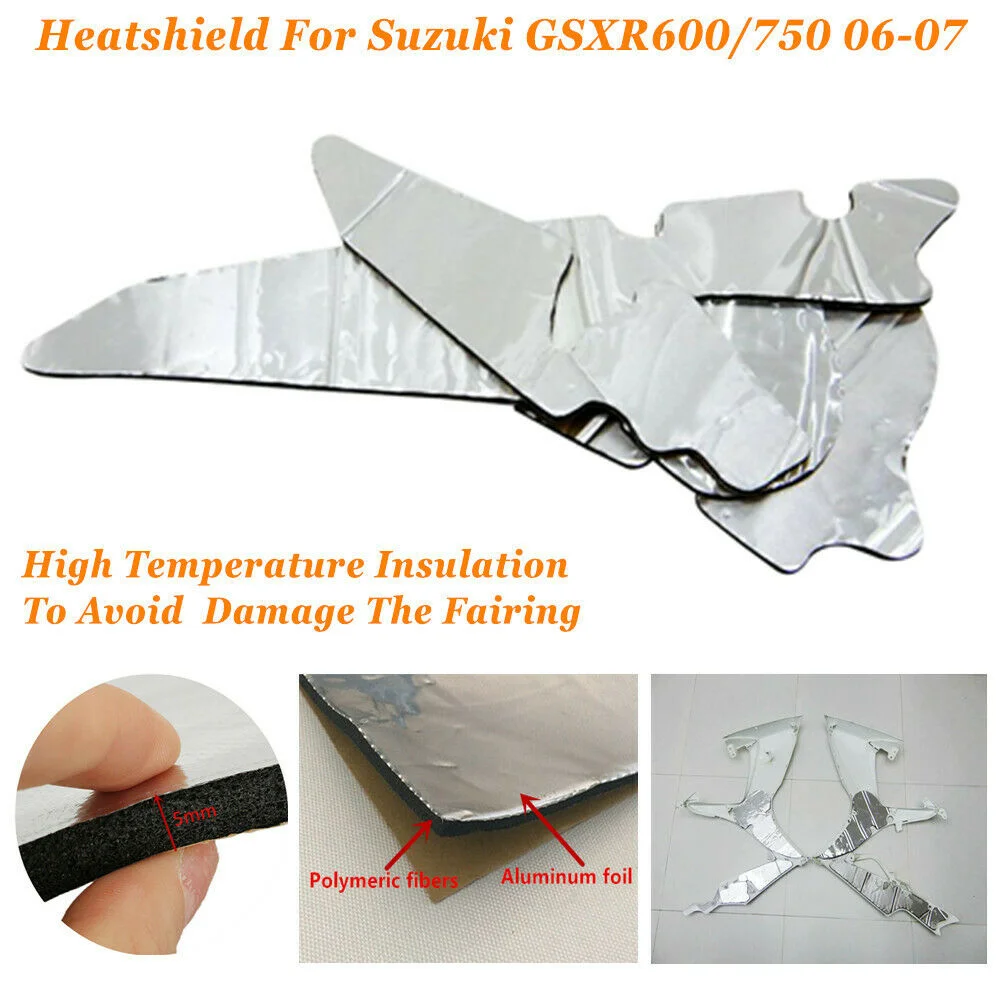 Für SUZUKI GSXR 600 750 GSXR750 K6 K7 Motorrad-Verkleidungsset Karosserie-Kit Dekorative Kunststoff-Schutzplatte Zubehör Spritzguss-Hülle – Detail 6