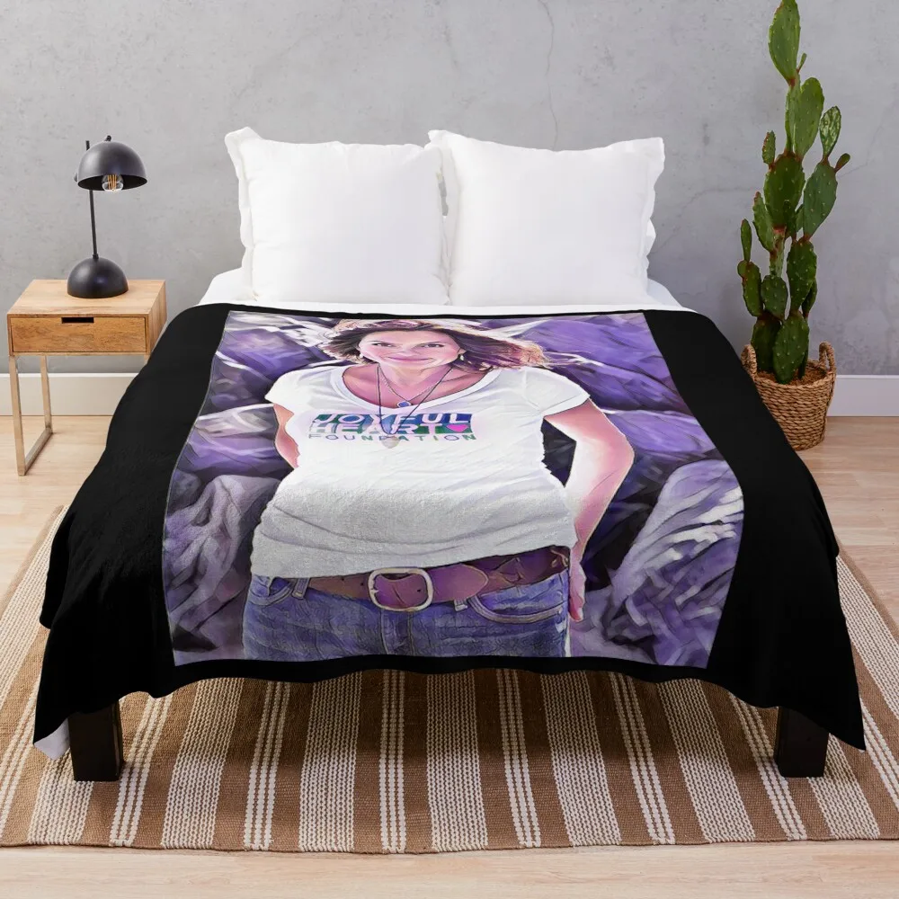 

Mens Best Mariska Hargitay Gift For Everyone Throw Blanket Bed Fluffys Large Nap Blankets