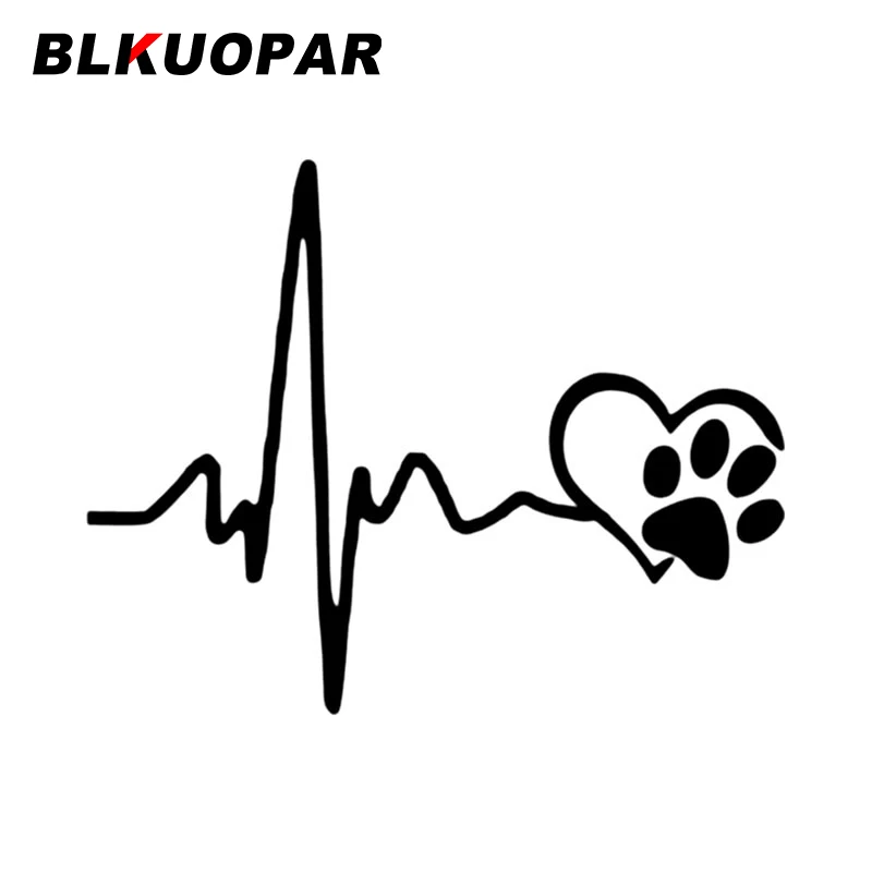 

BLKUOPAR, милая собака, веселые украшения, солнцезащитные виниловые наклейки, мотоциклетная доска для серфинга, товары для автомобилей