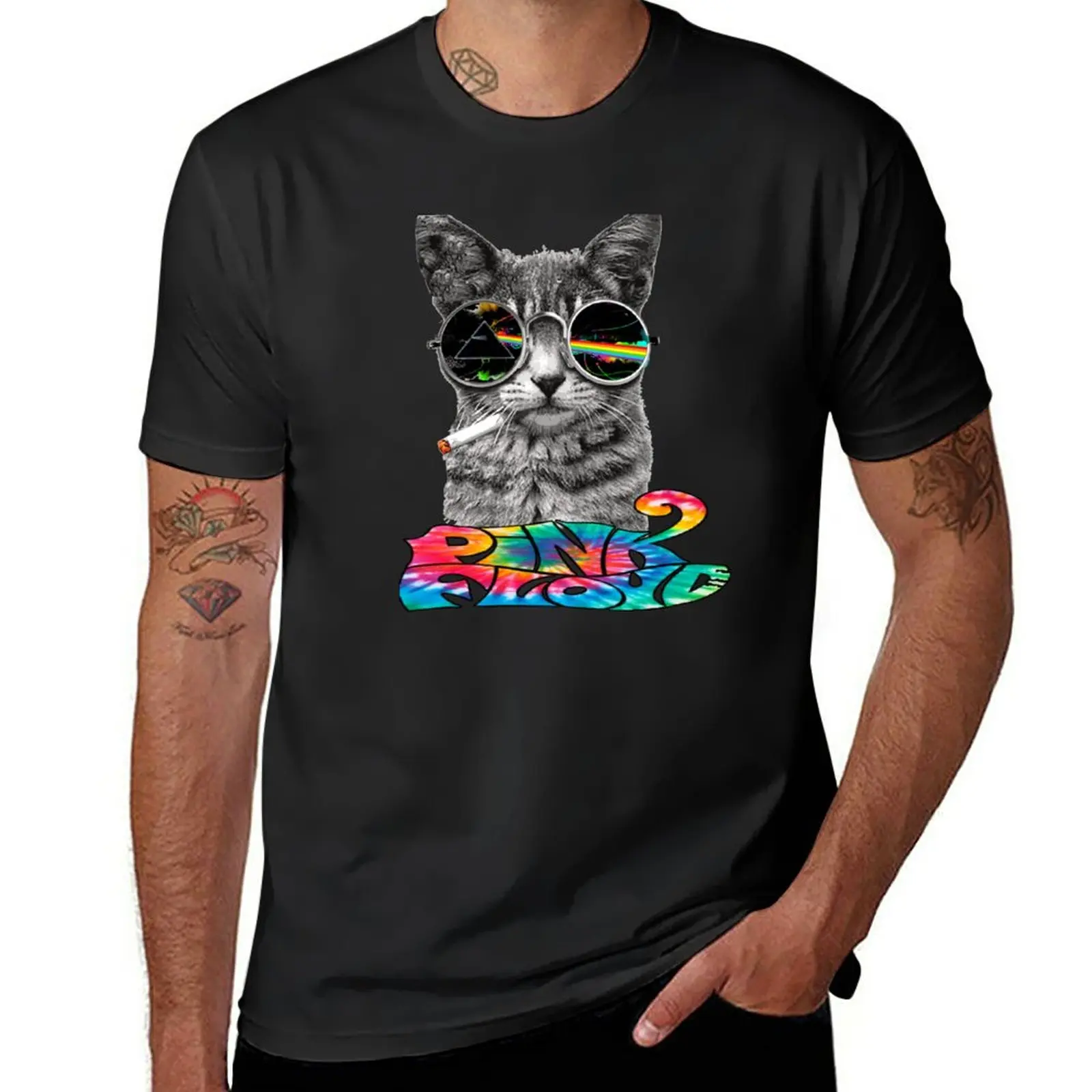 

New Cool Funny Cat T-Shirt black t shirts kawaii clothes sweat shirts men workout shirt