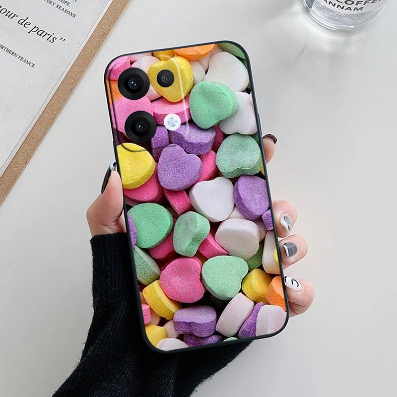 Lovely Panda Cartoon Painting Bumper Soft Silicone Phone Case