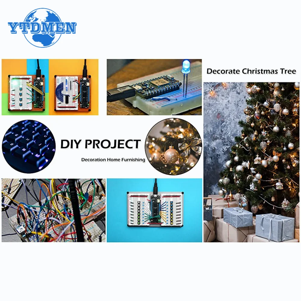 20/100 Pz 4pin 5mm RGB Led Diodo Luce Lampada Tricolore Rotondo Comune Catodo/anodo LED F5 Diodo Emettore Di Luce Rosso Verde Blu - Foto 13