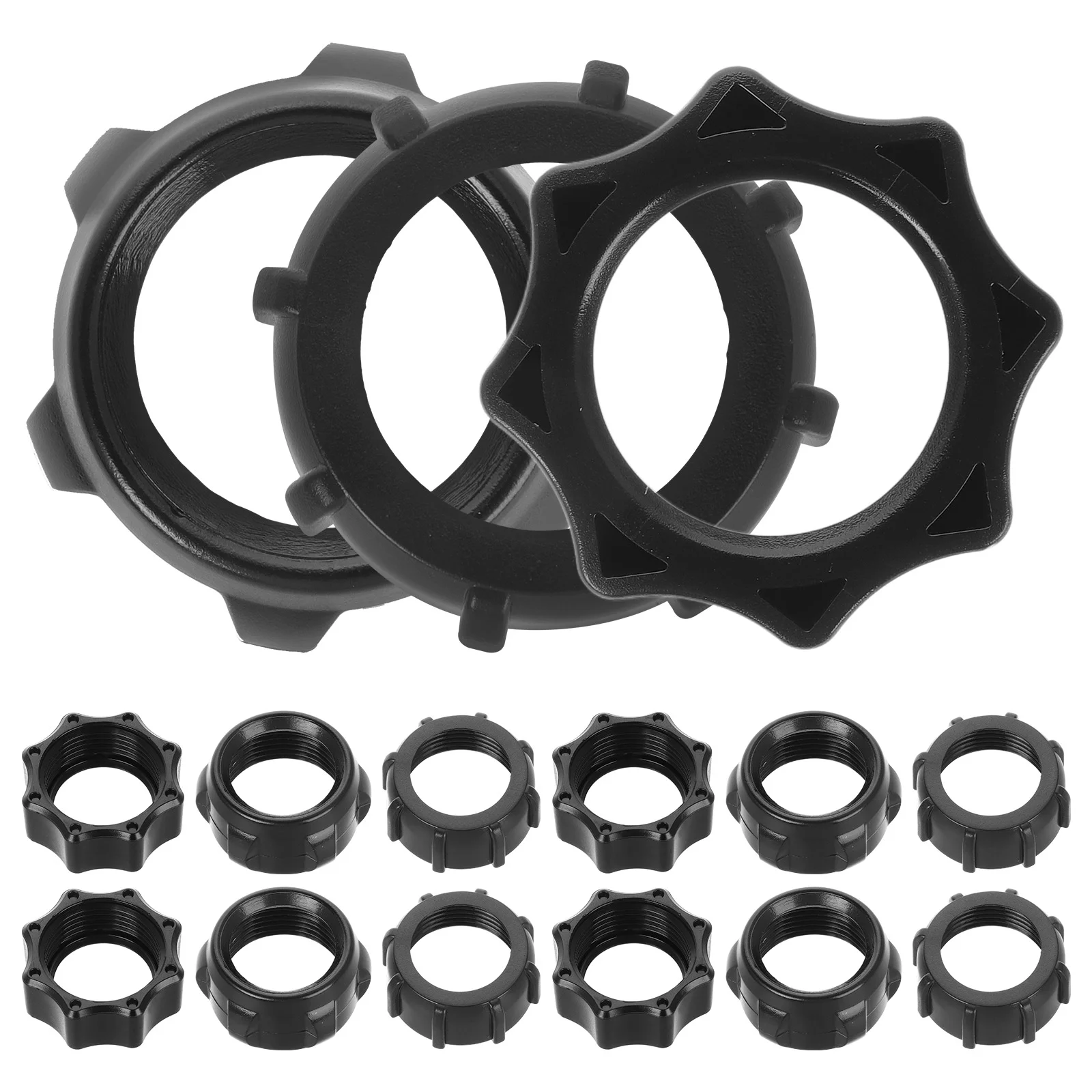 15 Pcs Car Wireless Charging Nut Accessories Mount Screw-On Head Automotive Bracket Holder Ball-Joint Fixed Adapter