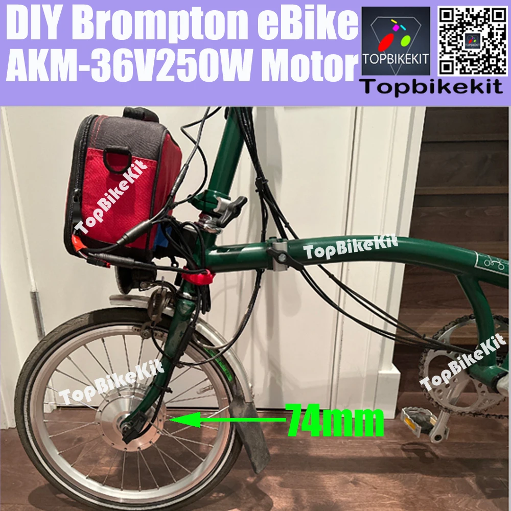 電動自転車用フロントハブモーター,超軽量,1.6kg, 74mm, 36v,250w,28穴