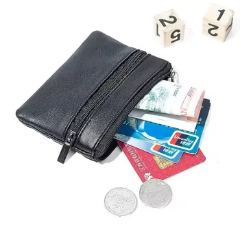 Women Men Coin Purse Men Small Bag Wallet Change Purses Zipper Money Bags Children Mini Wallets Leather Key Holder carteira 5