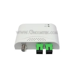 Advanced Fiber Optic FTTH Mini Receiver with RF Port and Enhanced Bandwidth (SC APC - SC APC)