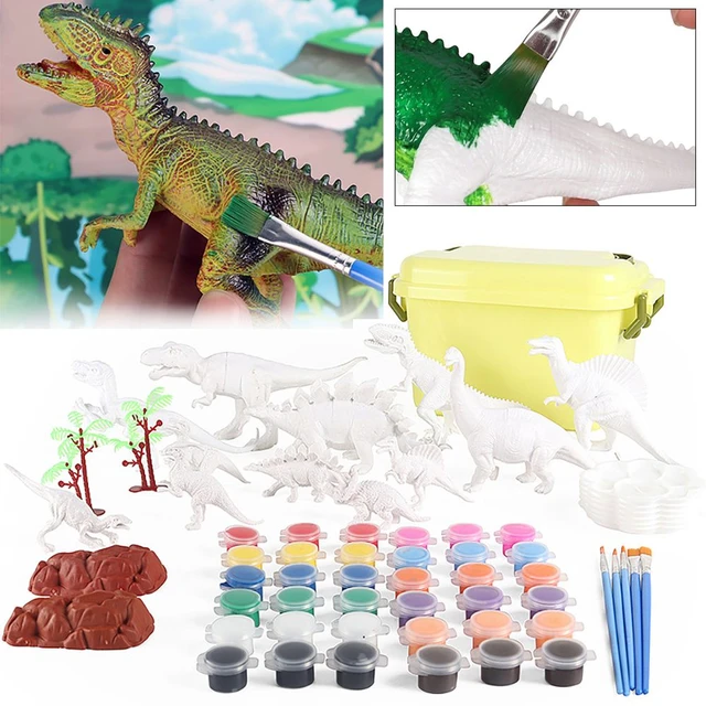 Animal Toys For Kids Painting Kit Decorate Your Own Painting Set Animal  Crafts Paintable Figurines Art Educational Projects - AliExpress