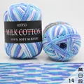 14 blue white purple