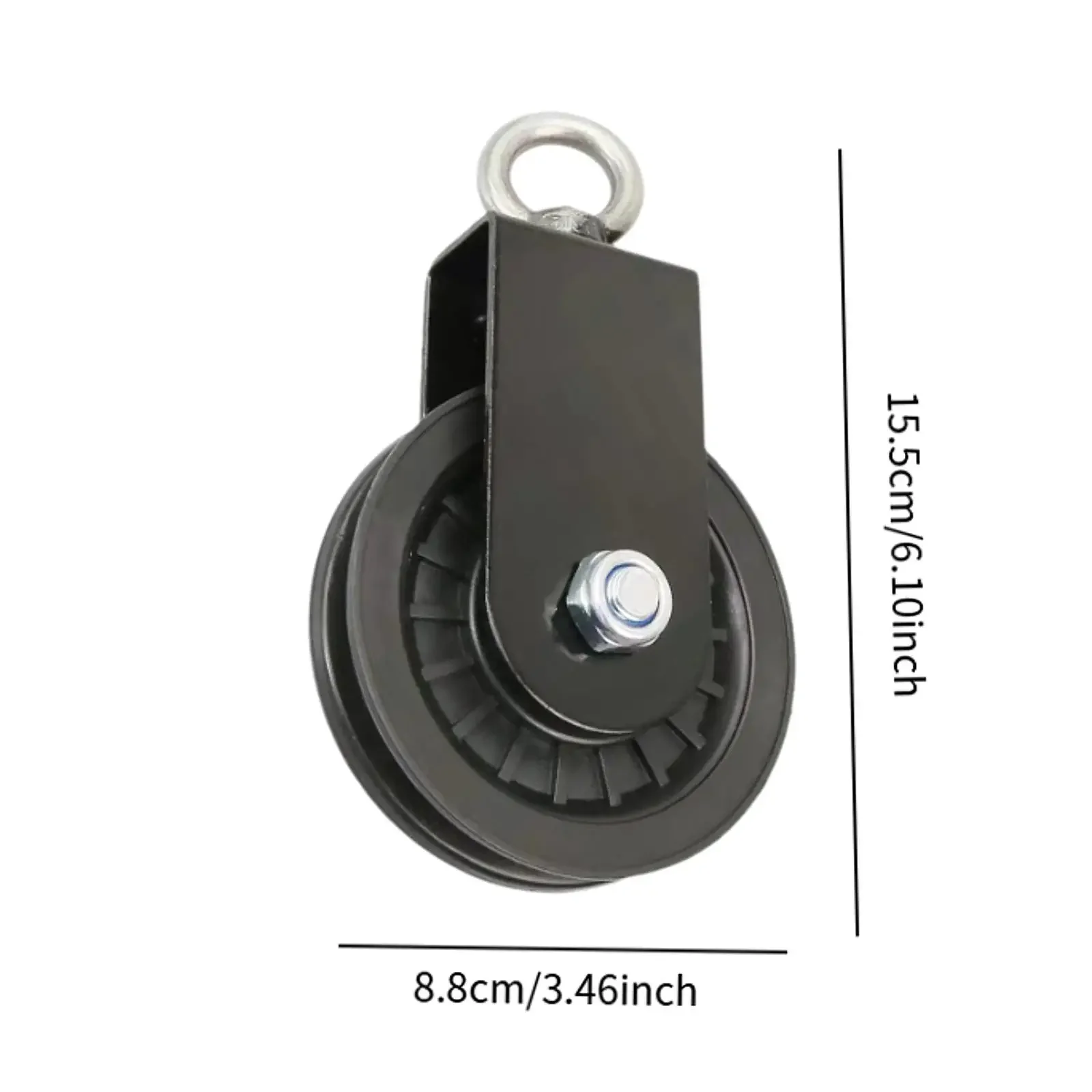 Cable Pulley Easy to Use Traction Wheel for Gym Clothesline Cable Machines Laces hockey Hockey grip Air hockey Hockey gloves