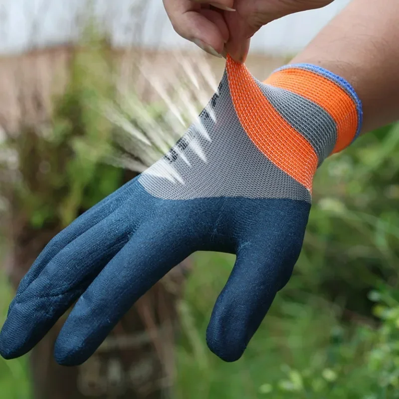 Tire Rubber Gloves Men Antiwear Anti Dirt Friction Resistant Work Glove Long Lasting Workshop Factory Labor Protection Gloves