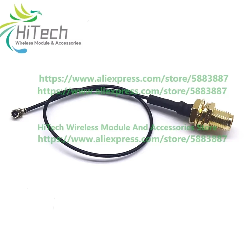 2PCS U.FL MHF4 to SMA Female RPSMA RG178 1.13 0.81 연장 케이블 피그테일 5-100CM Quectel RM520N-GL EC25-E EG25-G EC200A용