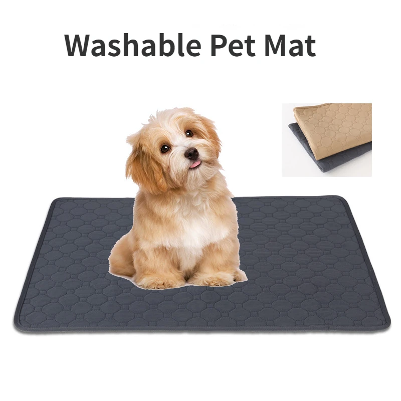 

Dog Pet Diaper Mat Waterproof Reusable Training Pad Urine Absorbent Environment Protect Diaper Mat Dog Car Seat Cover
