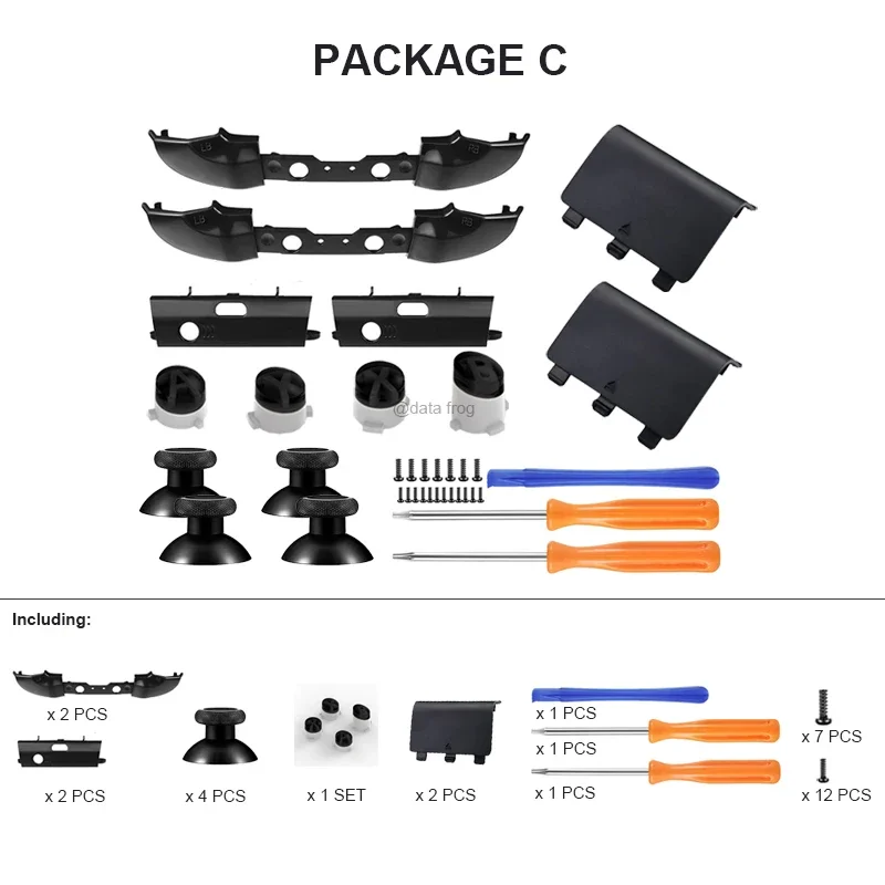 Kit Riparazione Joystick Analogico Con Sensore Per Controller Xbox One - Set Completo