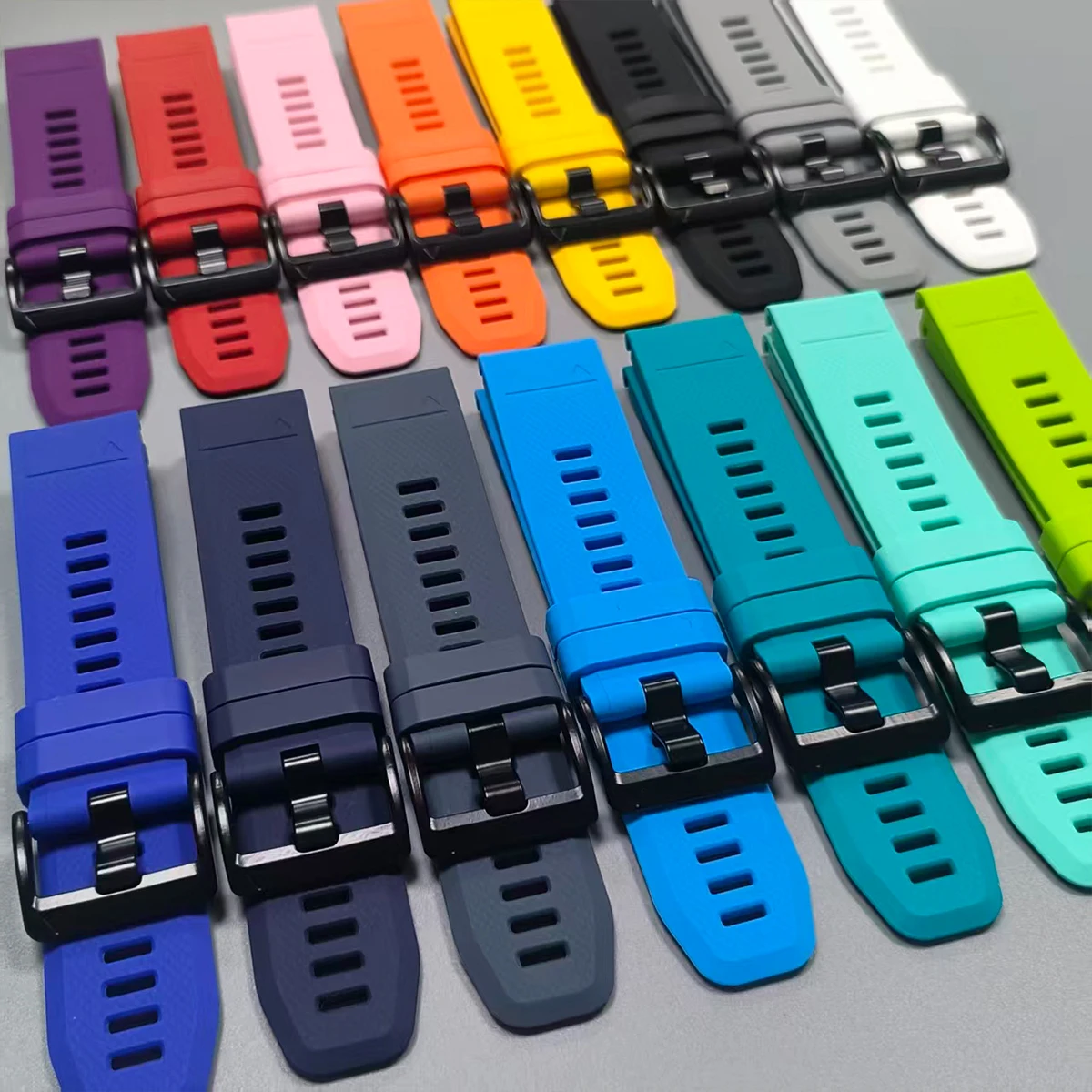 Premium Sports Silicone Watch Band - QuickFit Strap