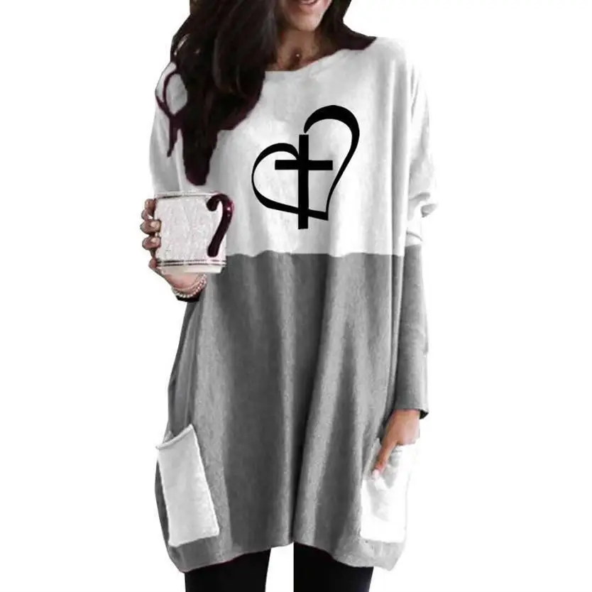 

Autumn New Fashion 3D Digital Printing Sweatshirt Women's Round Neck Long Sleeve Casual Loose Y2K Fashion Fun Harajuku Hoodie