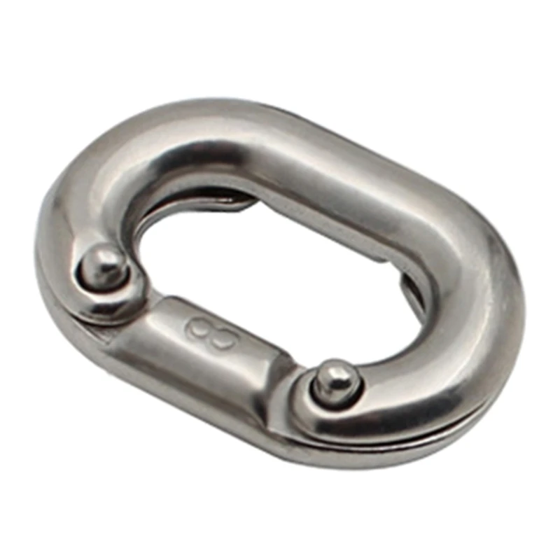1Piece Quality Chain Link Connector, 316 Steels Marine Grade C Link Split Connectings Ship Anchors Chain