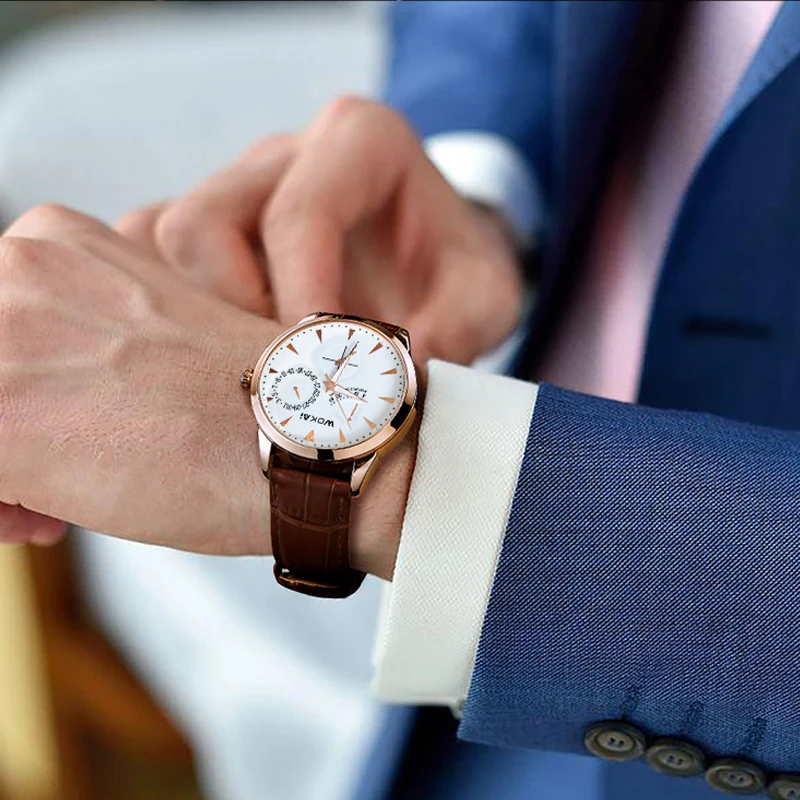 Рисунок 3 - Мужские кварцевые часы с кожаным ремешком