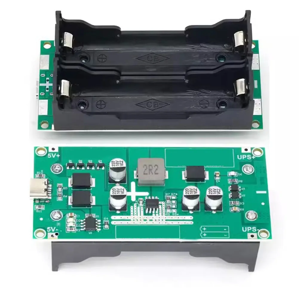 1pc High Power Lithium Battery Boost Module 12V UPS Battery Protection Electronic Board Uninterrupted Power Supply Replace