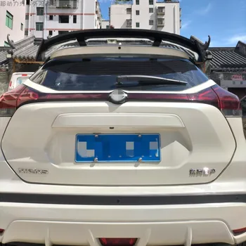 Ala spoiler sul tetto per Nissan KICKS 2016-2025 anni Kit corpo accessori per labbro coda bagagliaio in plastica ABS, nero lucido