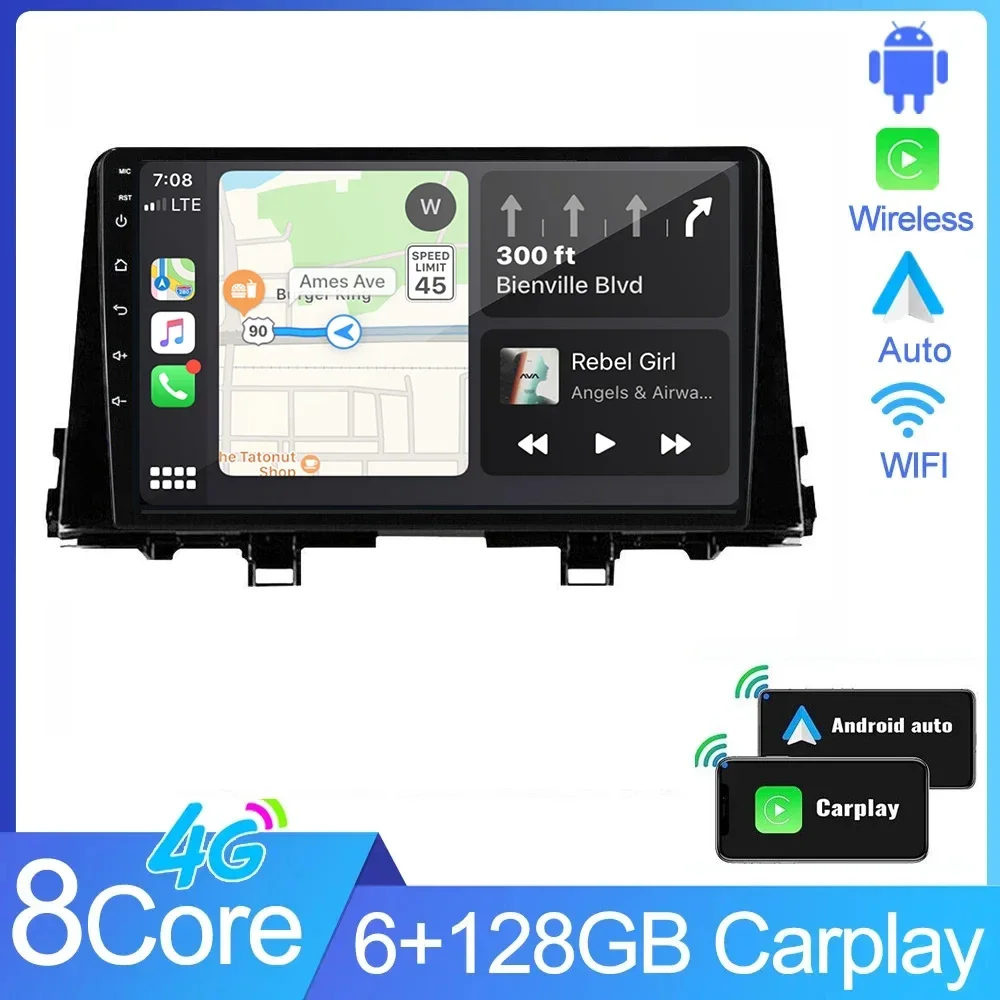 

For Kia Morning 3 picanto 2017 2018- 2020 Android 13 Car Radio Multimedia Video Player Navigation stereo GPS No 2din 2 din dvd