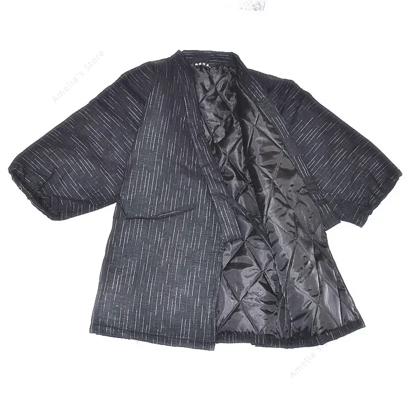 Winter Samue Traditional Japanese Garment Zen Buddhist Monks Work Daily Wear Loungewear Meditation Yoga Practices