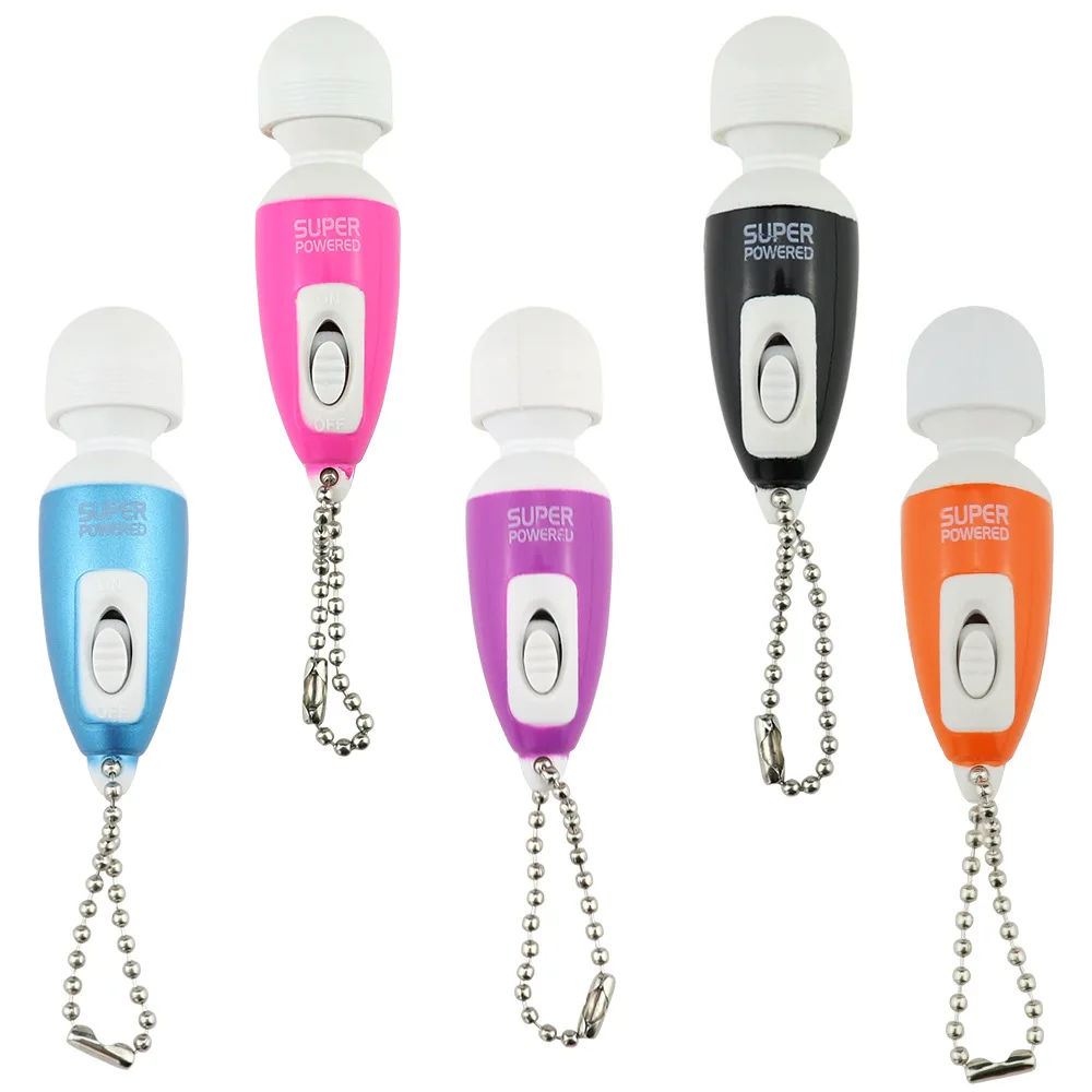 AV Tragbarer Mini-Massagestab, G-Punkt-Stimulator, kleines Kugel-Klitoris-Massagegerät, Schlüsselanhänger, vibrierendes Ei, Adu r_voghion.com