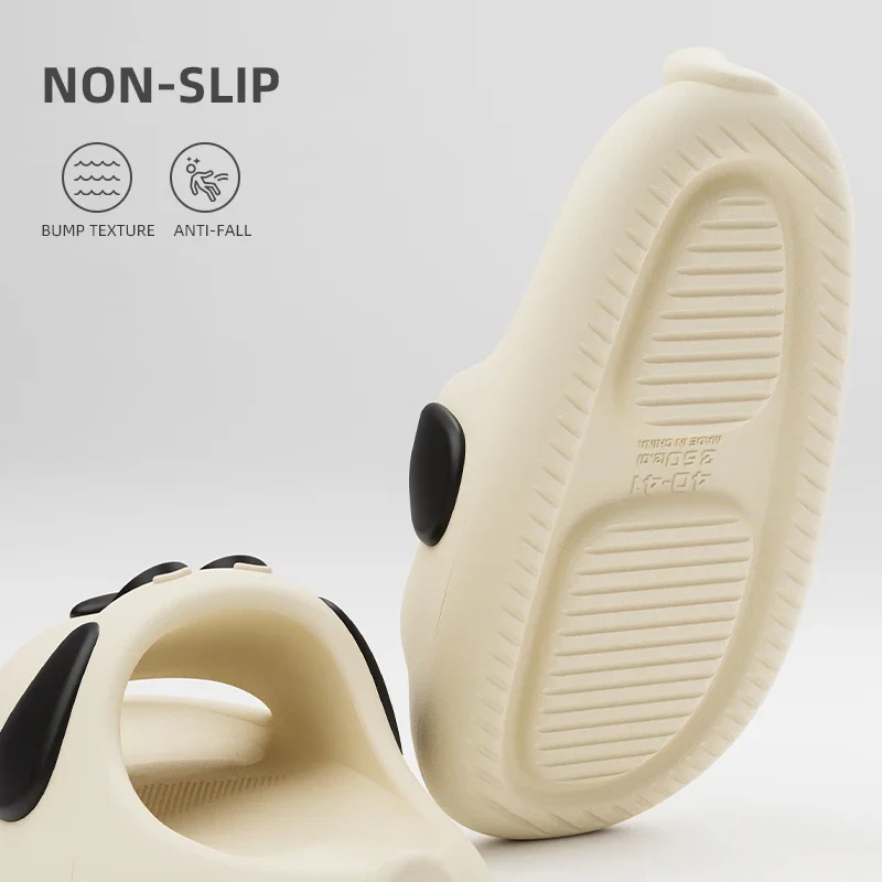 Bequeme, rutschfeste Herren-Hausschuhe für den Innenbereich. Hausschuhe mit dickem Boden, geeignet für den Außenbereich, sowohl für Männer als auch für Frauen_voghion.com