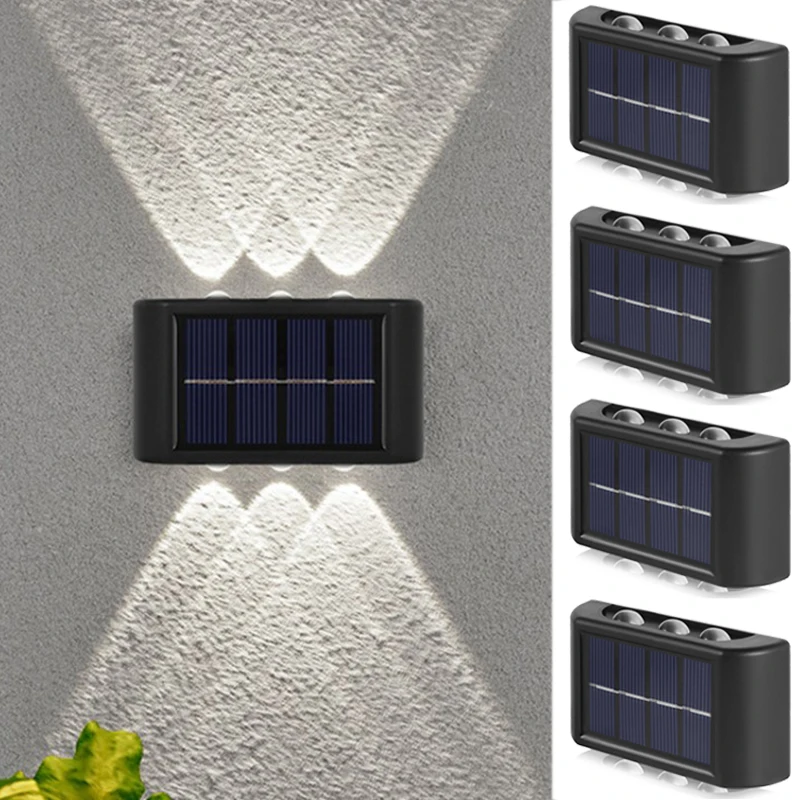 

Solar Light Waterproof Solar Led Light Outdoor Sunlight Lamp for Garden Street Landscape Balcony Decor Solar Wall Lamp Outdoor