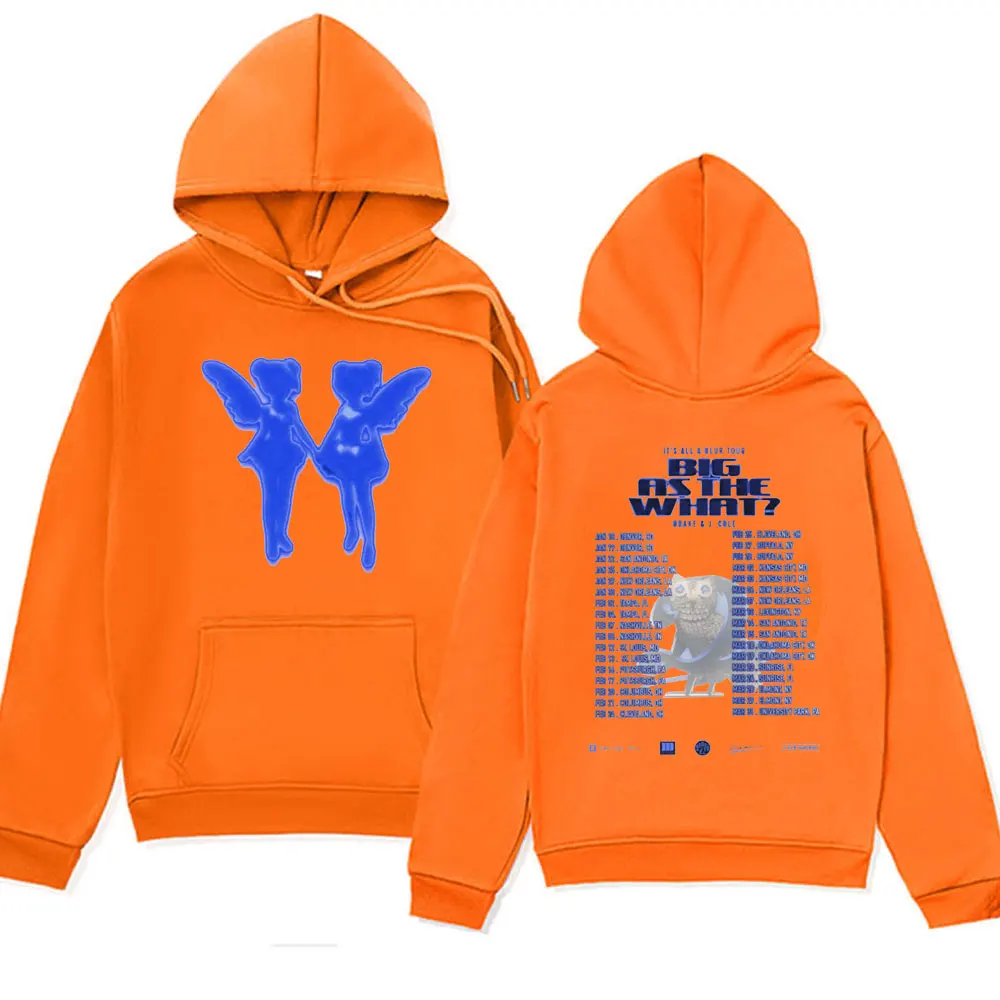 Vintage Drake for All The Dogs Scary Hours Edition Album Cover Tour 2024 New Hoodie Men Women's Long Sleeve Hooded Sweatshirts