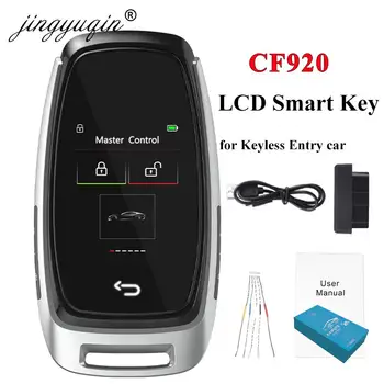 Aggiornamento CF920 multilingue chiave LCD intelligente universale ingresso confortevole blocco automatico senza chiave Go per Audi/Ford/Mazda/Toyota/Porsche