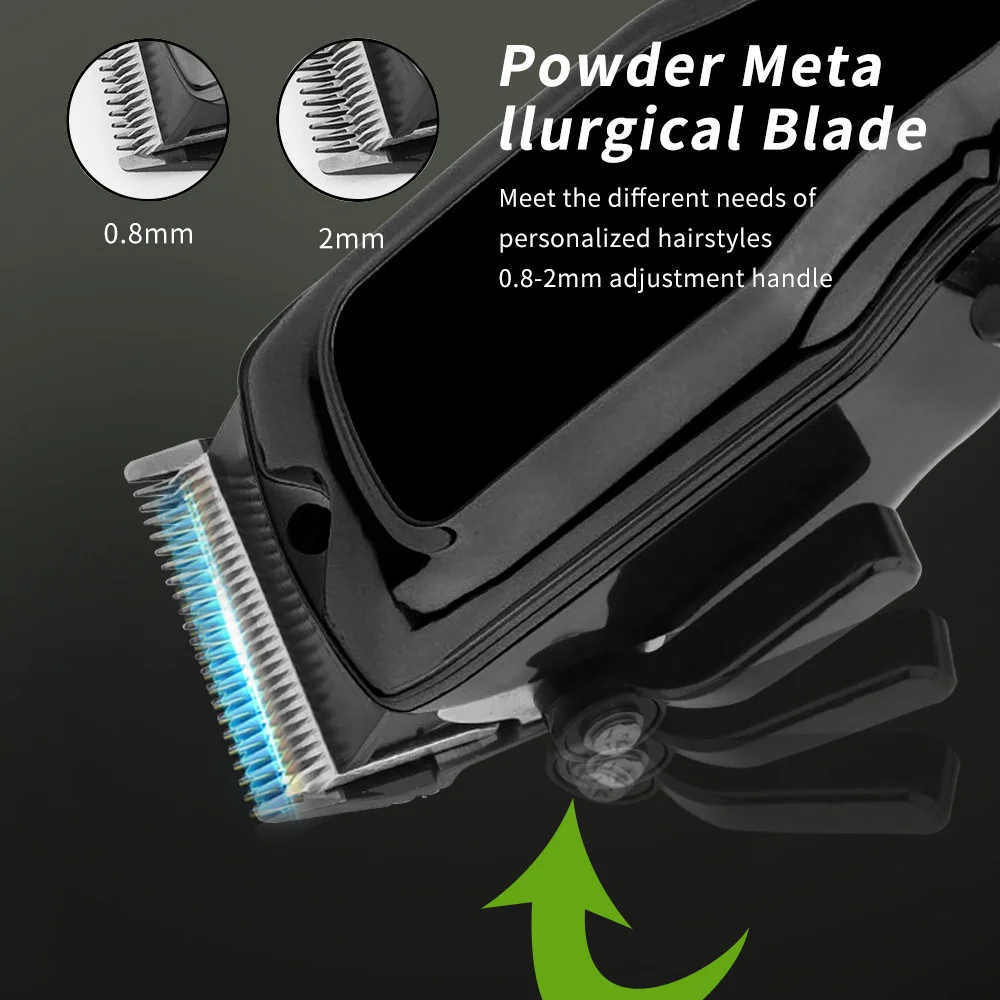 WAIKIL professional men's electric hair clipper Multi functional sculpting machine USB charging high-power cordless trimmer 6