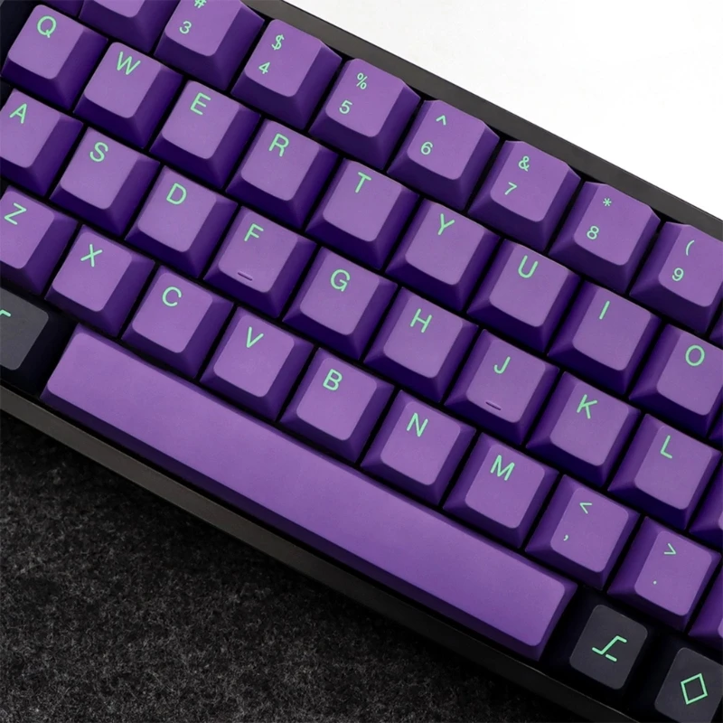 

H7JA 135 Keys Cherry Profile Keycap PBT DYE-SUB EVA Keycaps For GK61/64/68/84/104/108