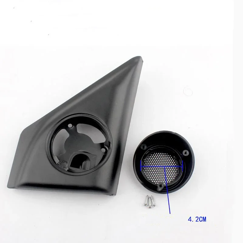 Car Tweeter Refitting Speaker Cover Boxes Audio Door Angle Gum for Haval H6 2002-2010