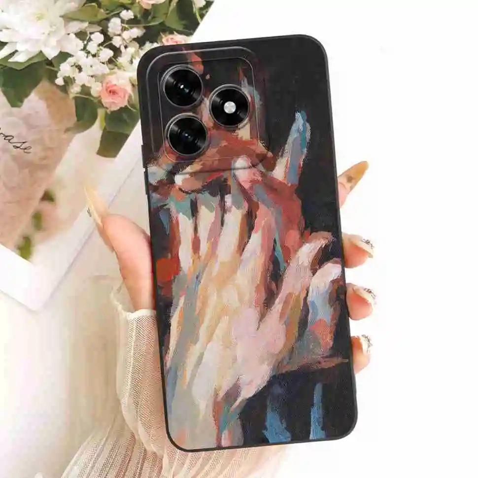Lovely Sweet Rabbit Panda Soft Silicone Phone Case - Shockproof Bumper Cover