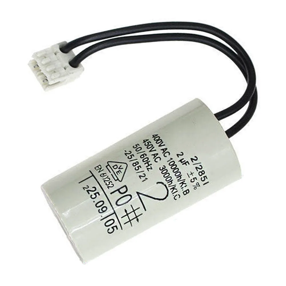 1pc 2uF Wall-mounted Boiler Water Pump Capacitor Water Pump Capacitor For Heating Water Pump Capacitor Heating Systems