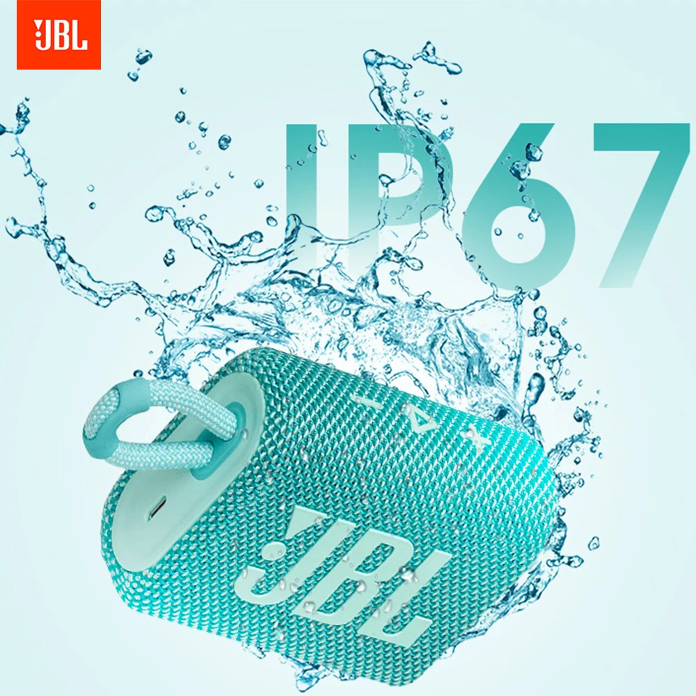 100% оригинальный водонепроницаемый динамик для JBL GO3 GO 3 IP67 сабвуфер уличный