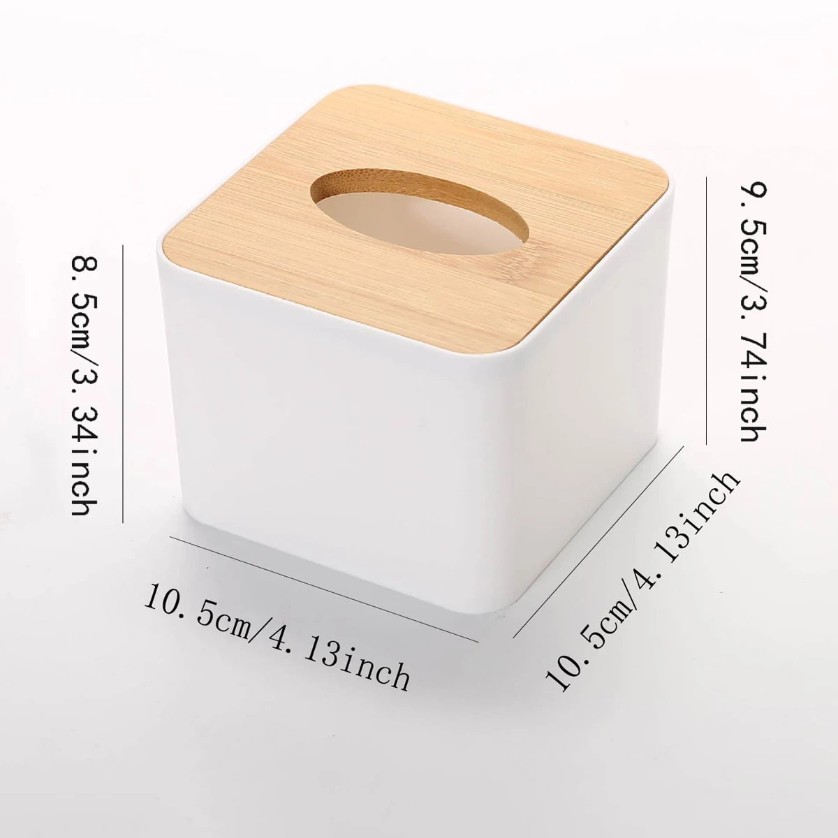 1/2 Covered Square European Tissue Boxes