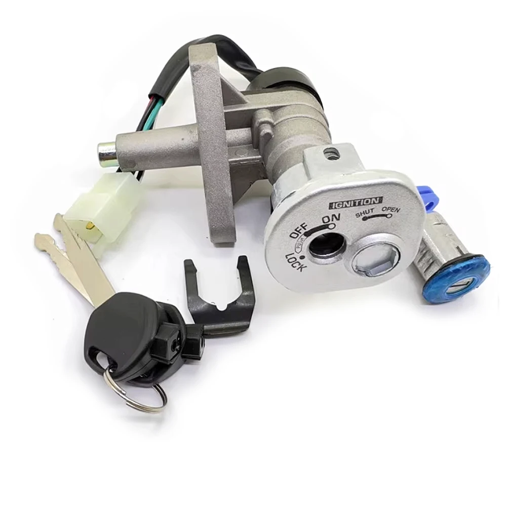 Interruttore Di Accensione Per Moto Blocco Di Avviamento Con Chiave Serratura Elettrica Per Yamaha Bws125 150 Qj50Qt-2 Scooter Keeway