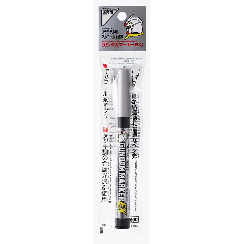 GSI Creos mr Hobby Gundam Marker EX Посеребренная модель краски XGM100 для пластиковых моделей |