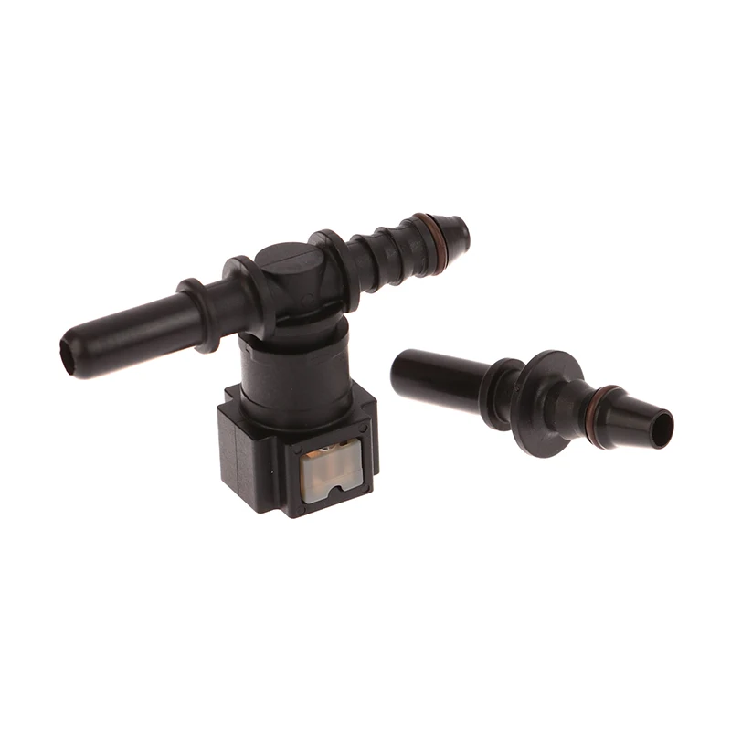 hose coupler Car Fuel Hose Connector Quick Release Rubber Nylon Coupler 7.89 ID6 Oil Adapter Bundy Tee Fitting For 7.89mm OD Male Connector