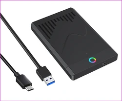 Tool - Free 2.5 - Inch SSD Enclosure with USB - C Connectivity (Q9 - Type C)