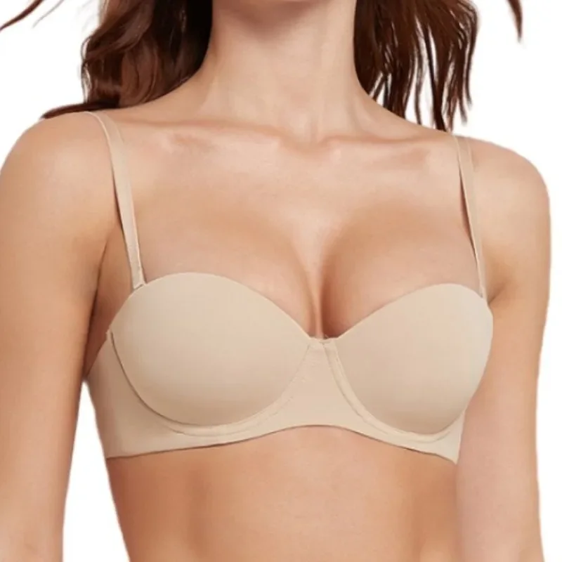 New Seamless Bras for Women Soft Underwear Push Up Bra 1/2 Cup Bralette Comfort Invisible Brassiere Nonwire Simple Sexy Lingerie